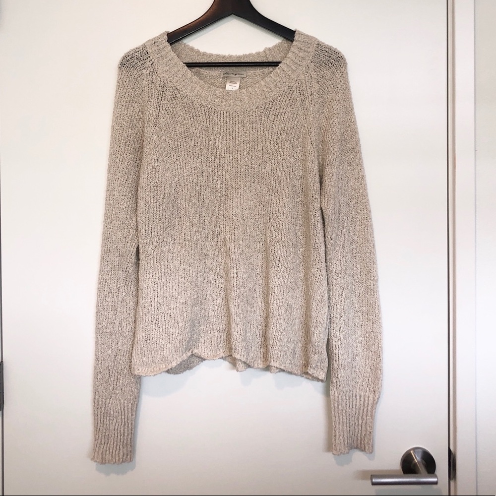 Cotton Emporium - Oatmeal textured sweater